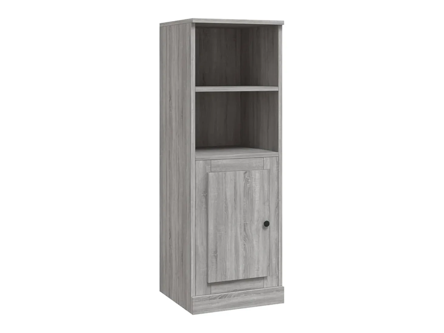 Aparador alto Sonoma gris 36x35,5x103,5 cm madera de ingeniería