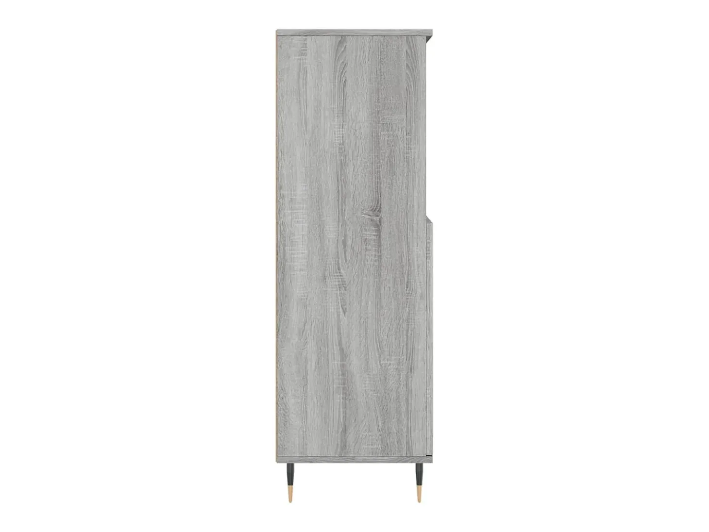 Aparador alto Sonoma gris 60x36x110 cm Madera de ingeniería