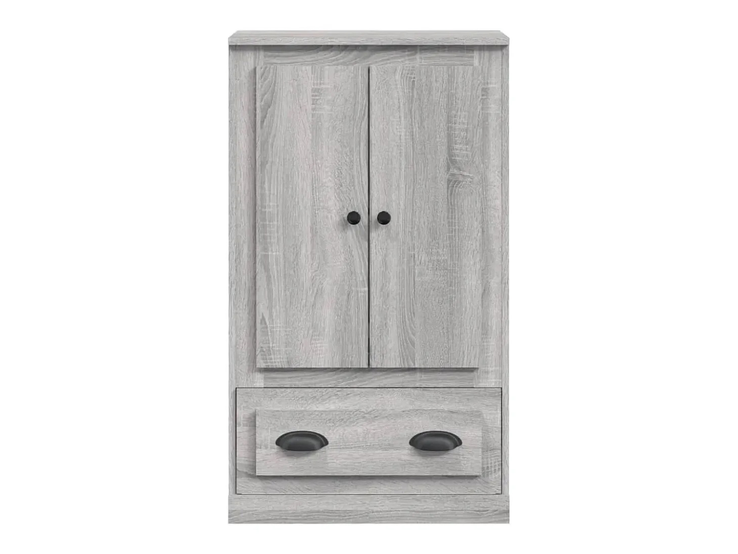 Aparador alto Sonoma gris 60x35,5x103,5 cm madera de ingeniería