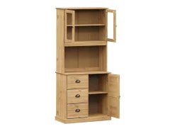 Aparador alto VIGO madera maciza de pino 78x40x175 cm