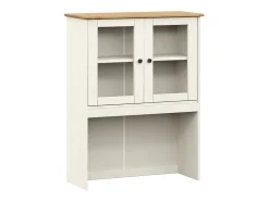 Aparador alto VIGO madera maciza de pino blanco 78x40x175 cm