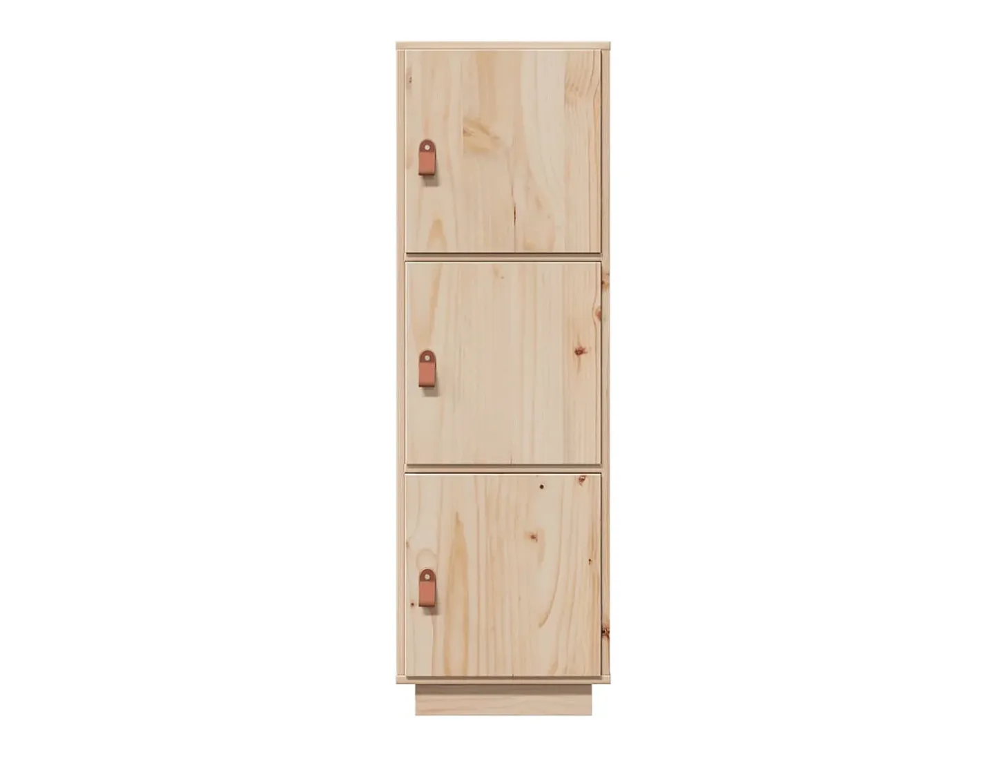 Aparador alto 34x40x108,5 cm Madera maciza de pino