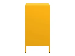 Aparador amarillo mostaza 35x39x73,5 cm acero laminado en frío