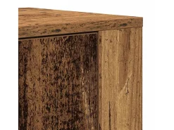 Aparador antiguo de madera 80x33x150 cm en madera reconstituida