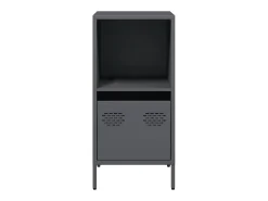 Aparador antracita 35x39x73,5 cm acero laminado en frío