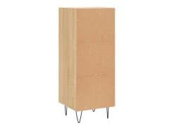 Aparador aparador cómoda armario mueble organizador cocina salón salón Sonoma 34,5 x 34 x 90 cm madera contrachapada marrón 02_0031549