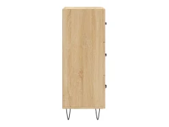 Aparador aparador cómoda armario mueble organizador cocina salón salón Sonoma 34,5 x 34 x 90 cm madera contrachapada marrón 02_0031549