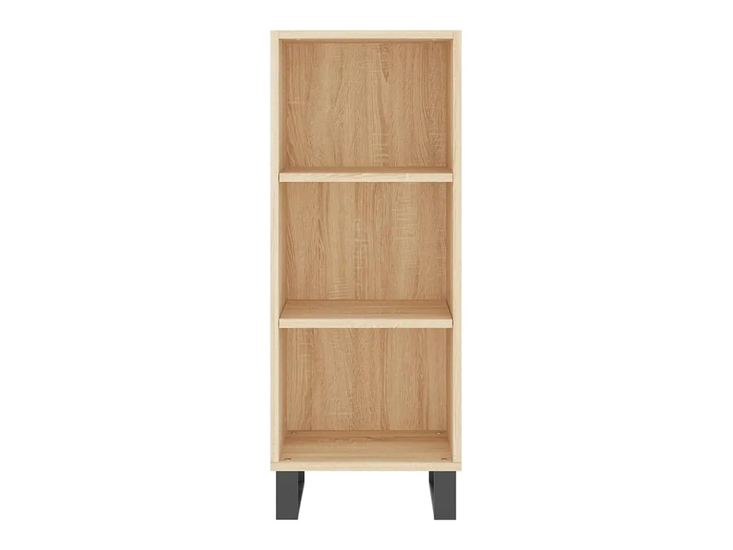 Aparador aparador cómoda armario mueble organizador cocina salón salón Sonoma 34,5 x 32,5 x 90 cm madera contrachapada marrón 02_0031509
