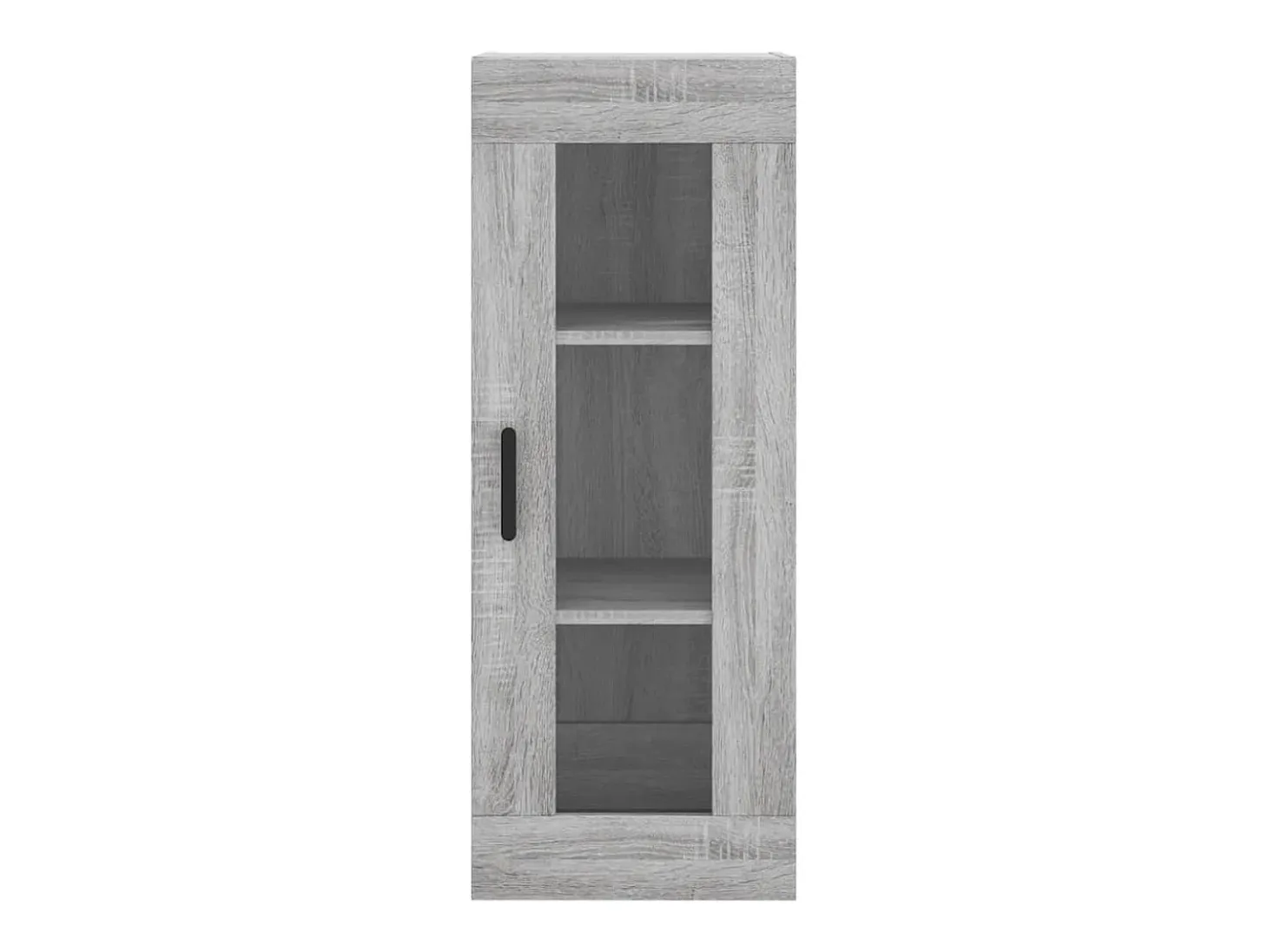 Aparador aparador cómoda armario mueble organizador cocina salón salón alto Sonoma 34,5 x 34 x 180 cm madera contrachapada gris 02_0035258