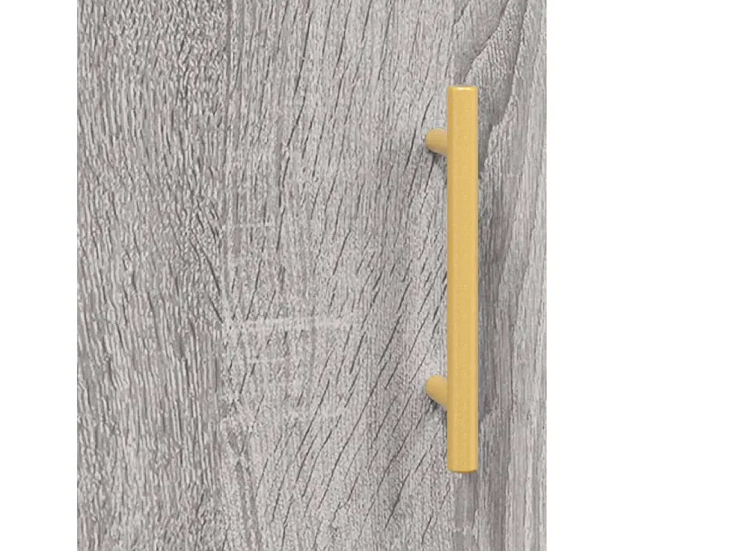 Aparador aparador cómoda armario mueble organizador cocina salón salón alto Sonoma 69,5 x 34 x 180 cm madera contrachapada gris 02_0035496