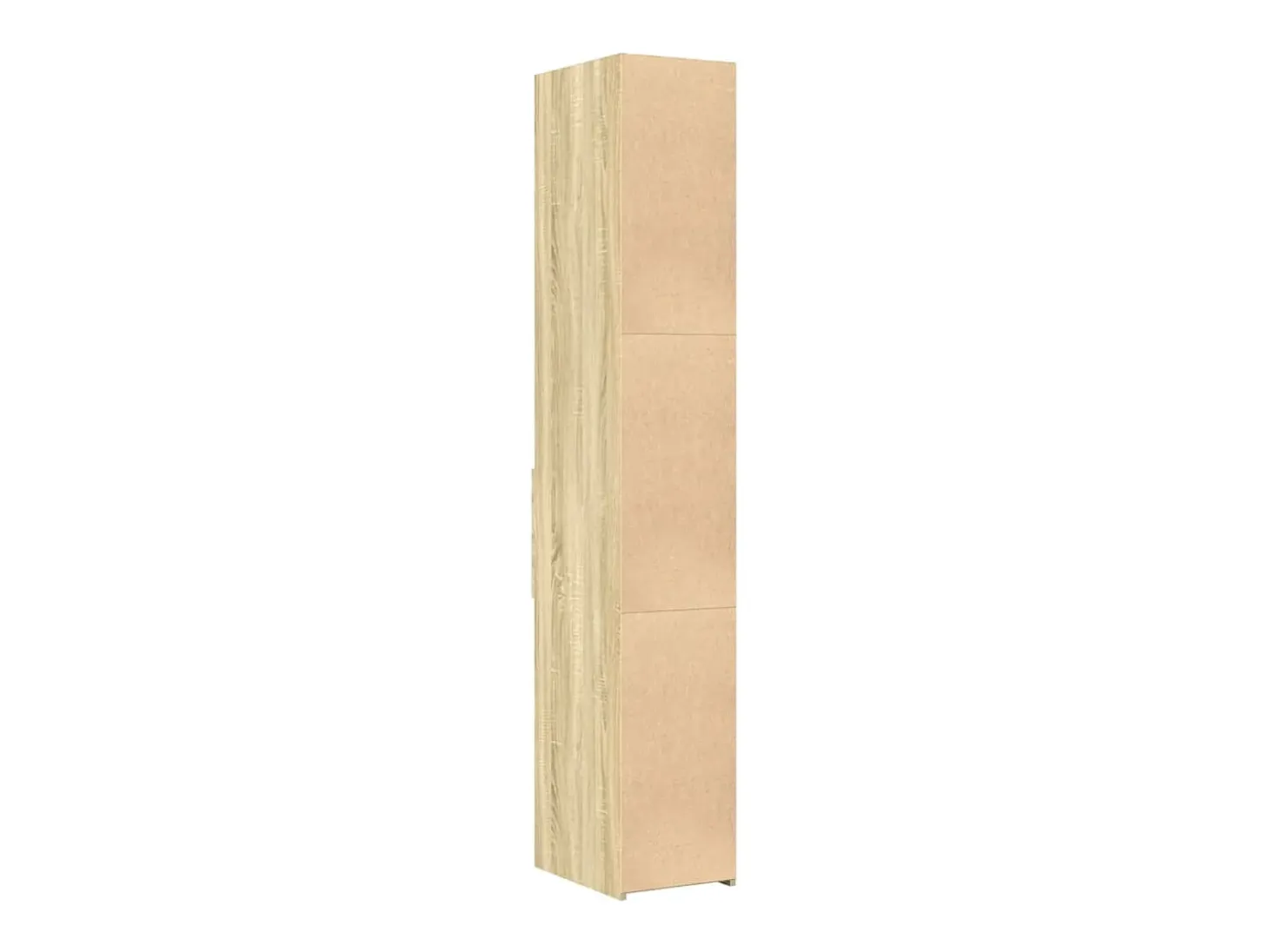 Aparador aparador cómoda armario mueble organizador cocina salón salón alto Sonoma 30 x 42,5 x 185 cm madera contrachapada marrón 02_0033939