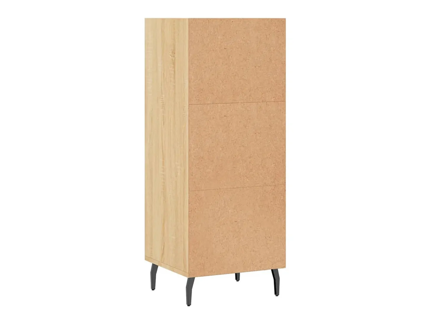 Aparador aparador cómoda armario mueble organizador cocina salón salón Sonoma 34,5 x 32,5 x 90 cm madera contrachapada marrón 02_0031511