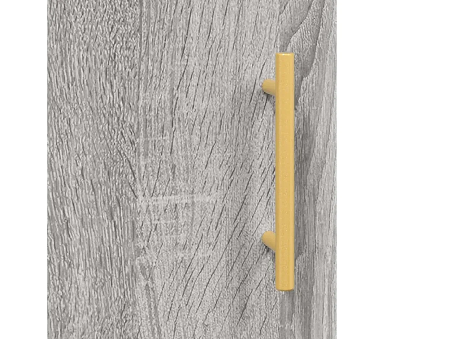 Aparador aparador cómoda armario mueble organizador cocina salón salón alto Sonoma 34,5 x 34 x 180 cm madera contrachapada gris 02_0035303