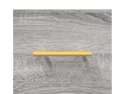 Aparador aparador cómoda armario mueble organizador cocina salón salón alto Sonoma 34,5 x 34 x 180 cm madera contrachapada gris 02_0035303