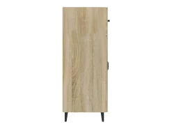 Aparador aparador cómoda armario mueble organizador cocina salón salón Sonoma 69,5 x 34 x 90 cm madera contrachapada marrón 02_0031657