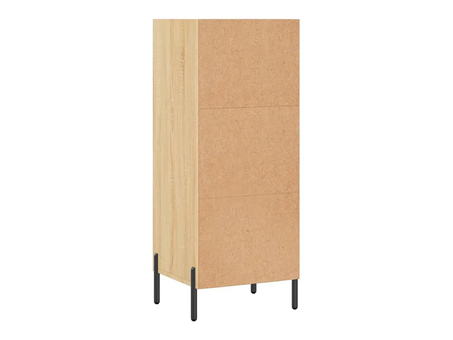 Aparador aparador cómoda armario mueble organizador cocina salón salón Sonoma 34,5 x 32,5 x 90 cm madera contrachapada marrón 02_0031507