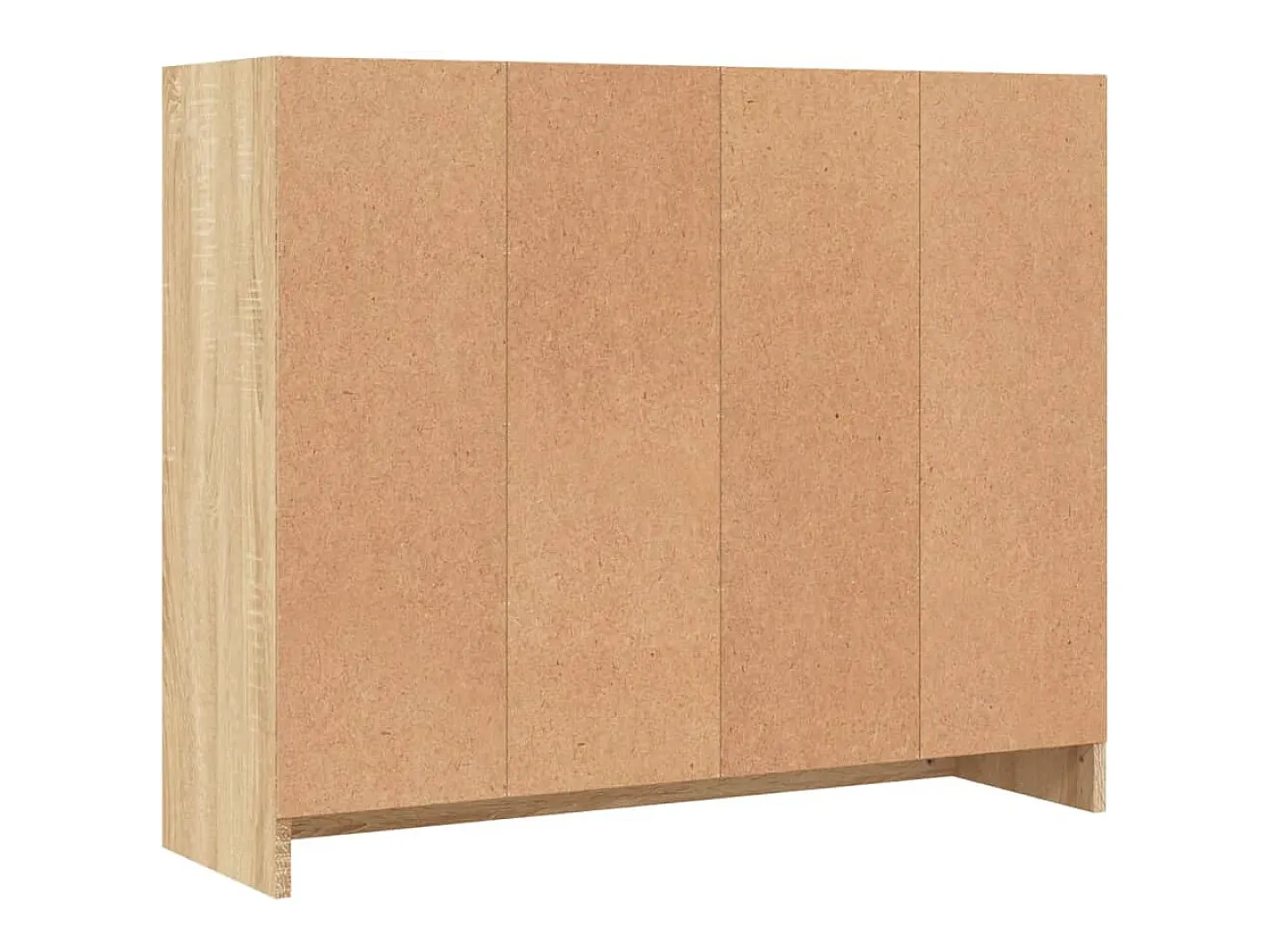 Aparador aparador cómoda armario unidad de almacenamiento organizador cocina salón salón Sonoma 91 x 28 x 75 cm madera contrachapada marrón 02_0031737