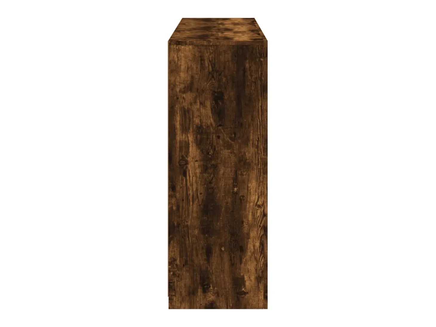 Aparador Aparador Cómoda Gabinete Unidad de Almacenamiento Organizador Cocina Sala de Estar con Luces LED 3 Piezas Madera de Ingeniería Marrón 02_0037211