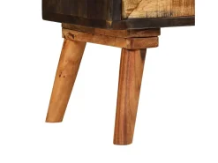 Aparador aparador mueble consola unidad de almacenamiento de madera maciza de mango 85 cm 4402276