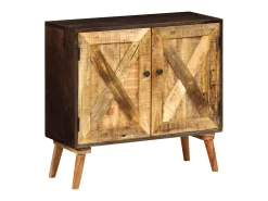 Aparador aparador mueble consola unidad de almacenamiento de madera maciza de mango 85 cm 4402276