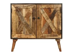 Aparador aparador mueble consola unidad de almacenamiento de madera maciza de mango 85 cm 4402276
