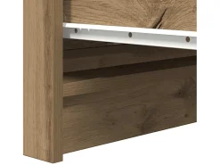 Aparador Artisan Roble 80x35x76 cm Madera de ingeniería