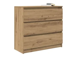 Aparador Artisan Roble 80x35x76 cm Madera de ingeniería
