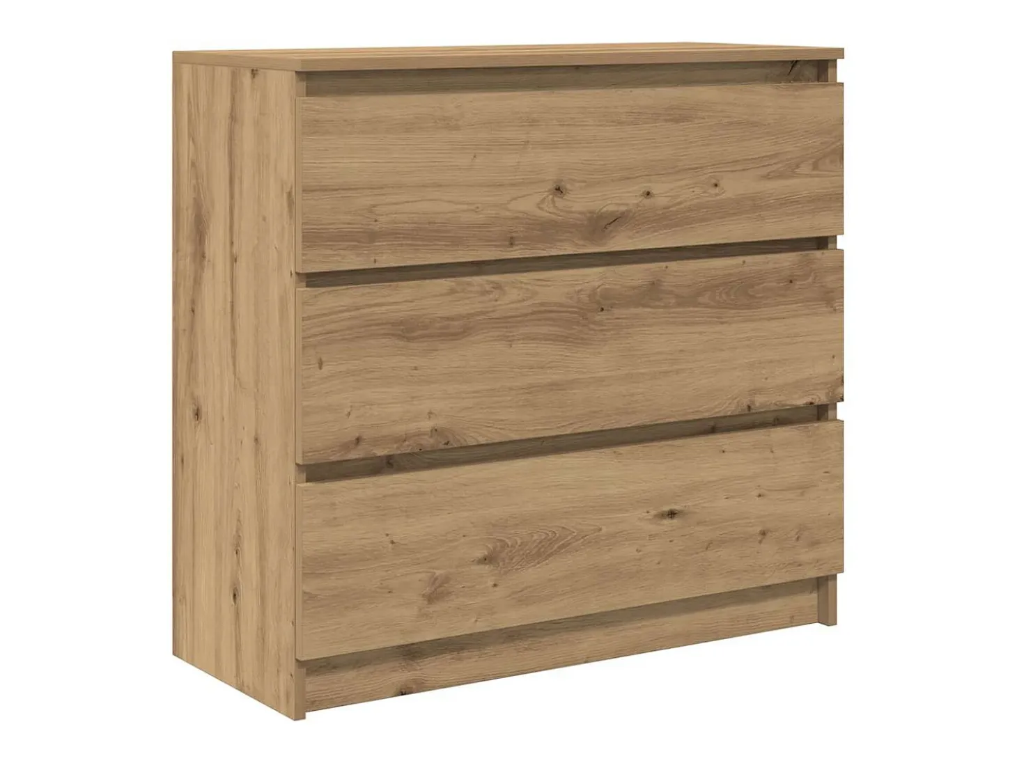Aparador Artisan Roble 80x35x76 cm Madera de ingeniería