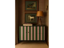 Aparador bajo 2 puertas 4 cajones mdf estampado