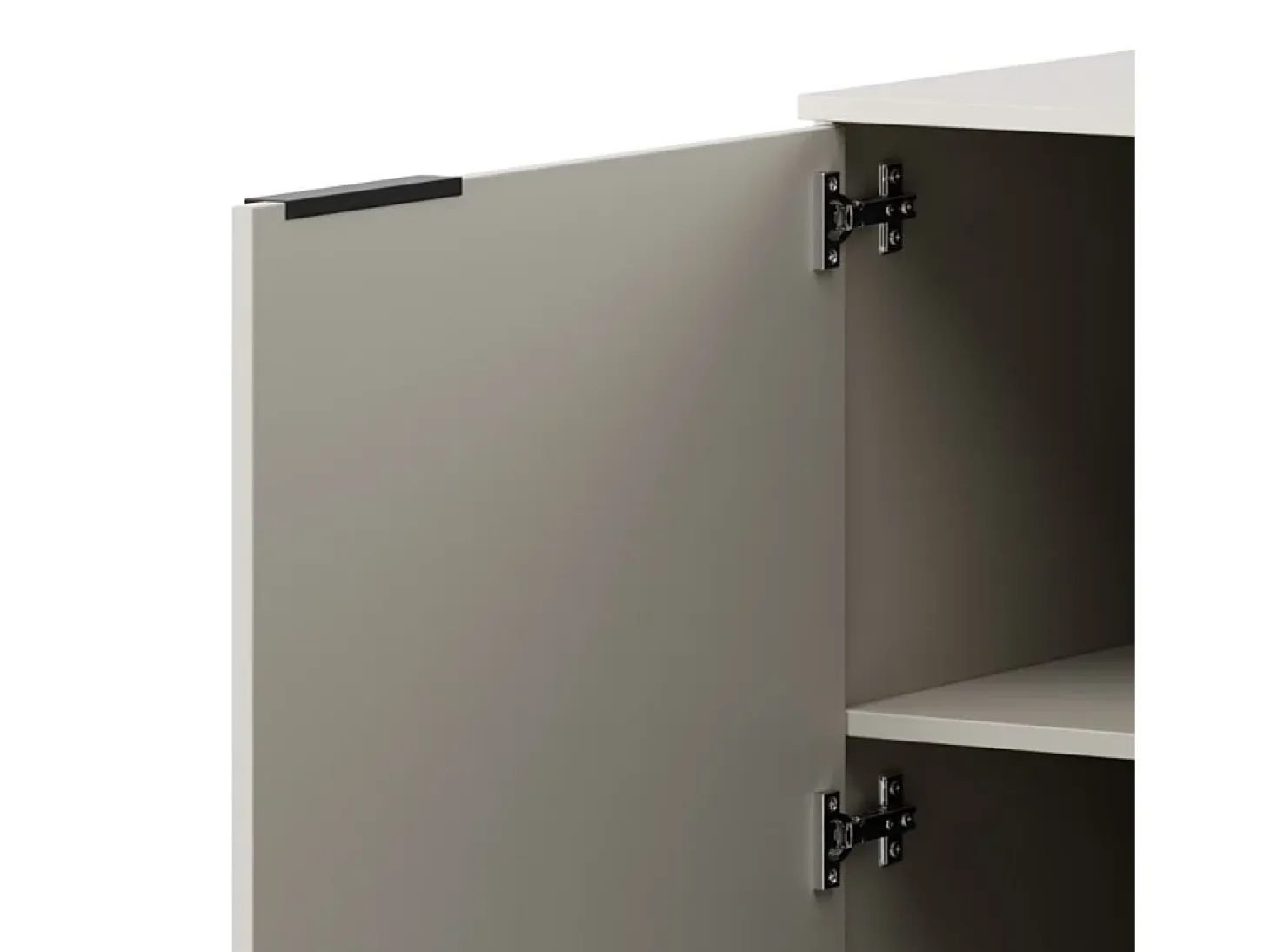 Aparador beige 1 puerta 3 cajones - 120cm Jude