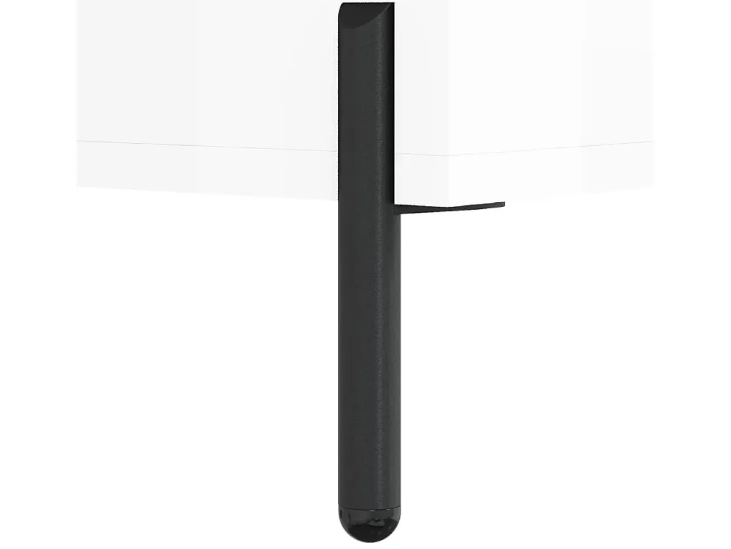Aparador blanco alto brillo 34,5x32,5x90 cm madera de ingeniería