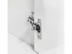 Aparador Blanco brillo 88x30x70 cm Madera de ingeniería