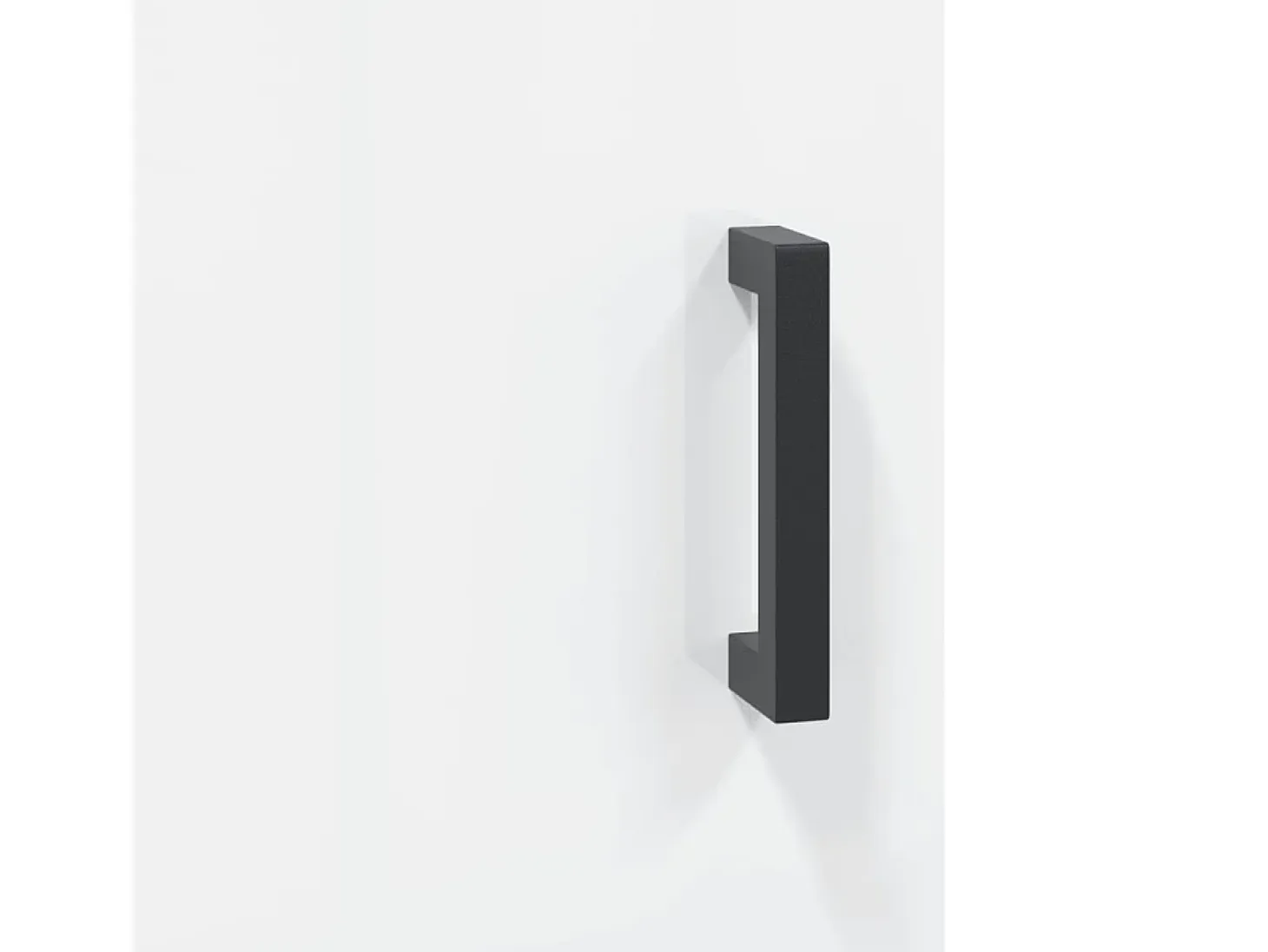 Aparador Blanco brillo 69,5x34x90 cm Madera de ingeniería