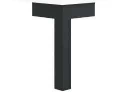 Aparador Blanco brillo 34,5x34x90 cm Madera de ingeniería