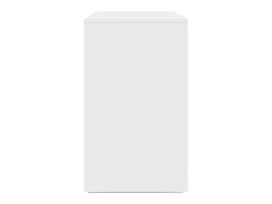 Aparador Blanco Madera de Ingeniería Blanca 120 x 41 x 75 cm