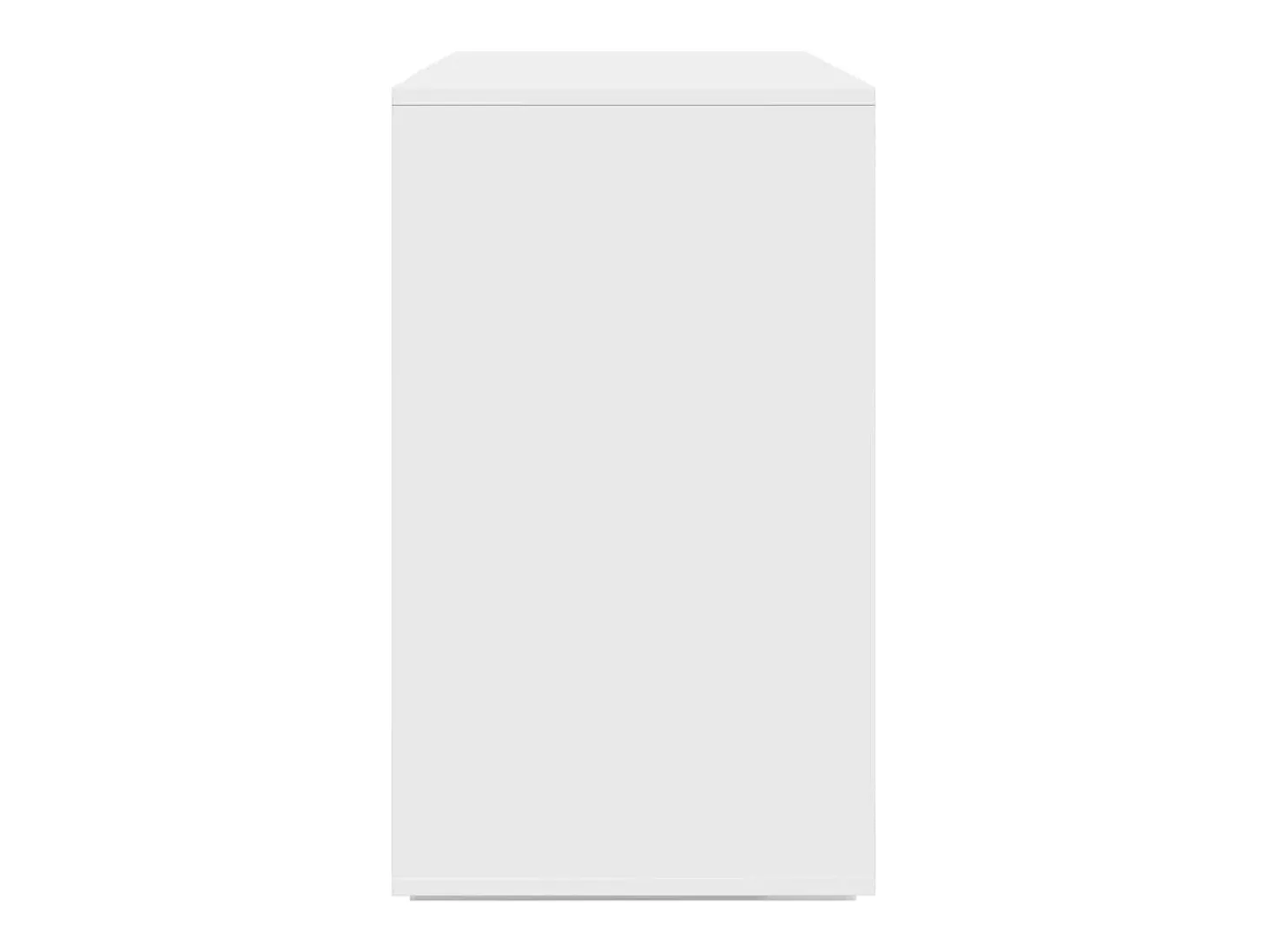 Aparador Blanco Madera de Ingeniería Blanca 120 x 41 x 75 cm