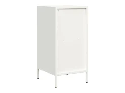 Aparador blanco 35x39x73,5 cm acero laminado en frío