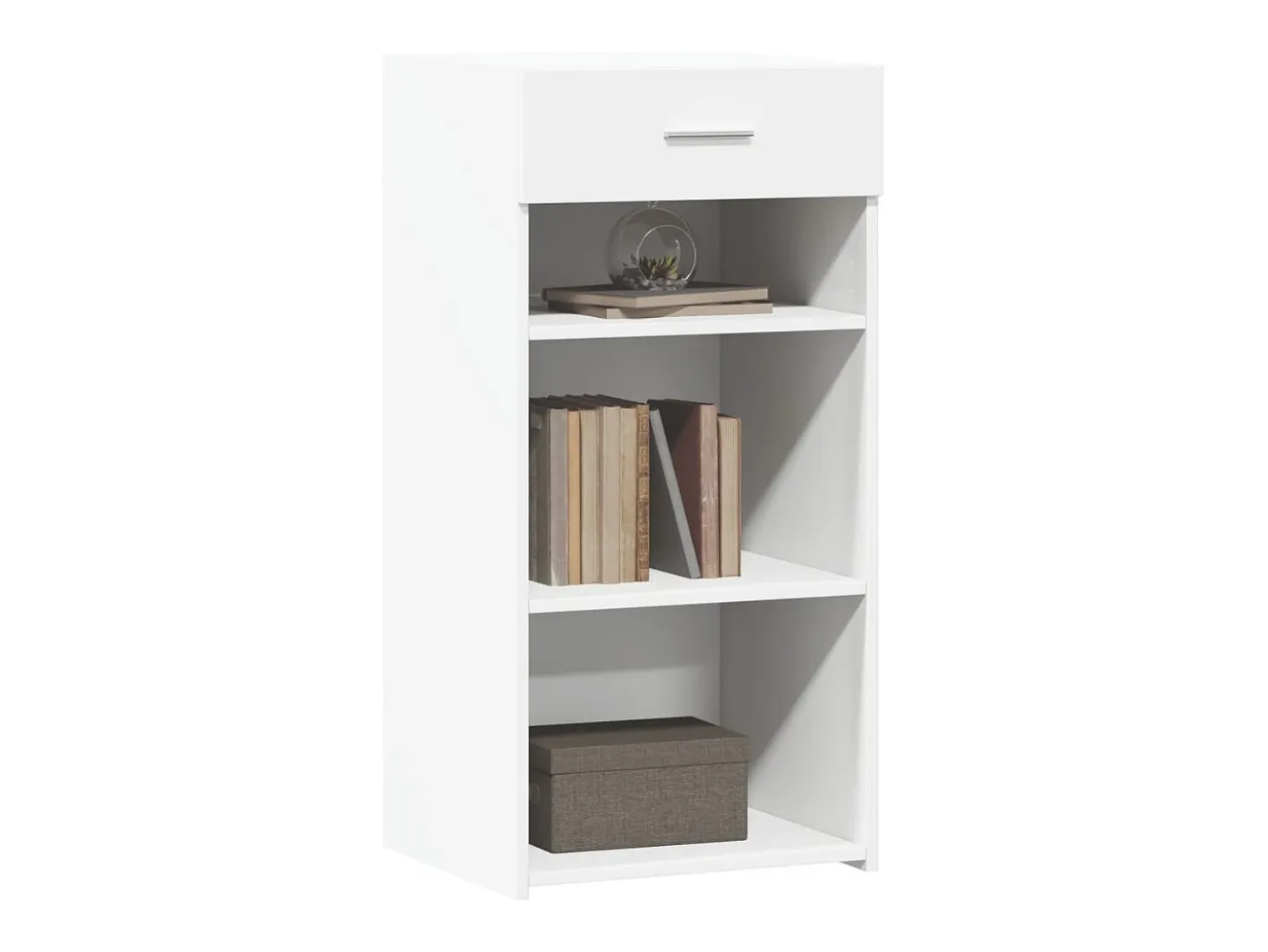 Aparador blanco 45x42,5x93 cm madera contrachapada