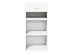 Aparador blanco 45x42,5x93 cm madera contrachapada