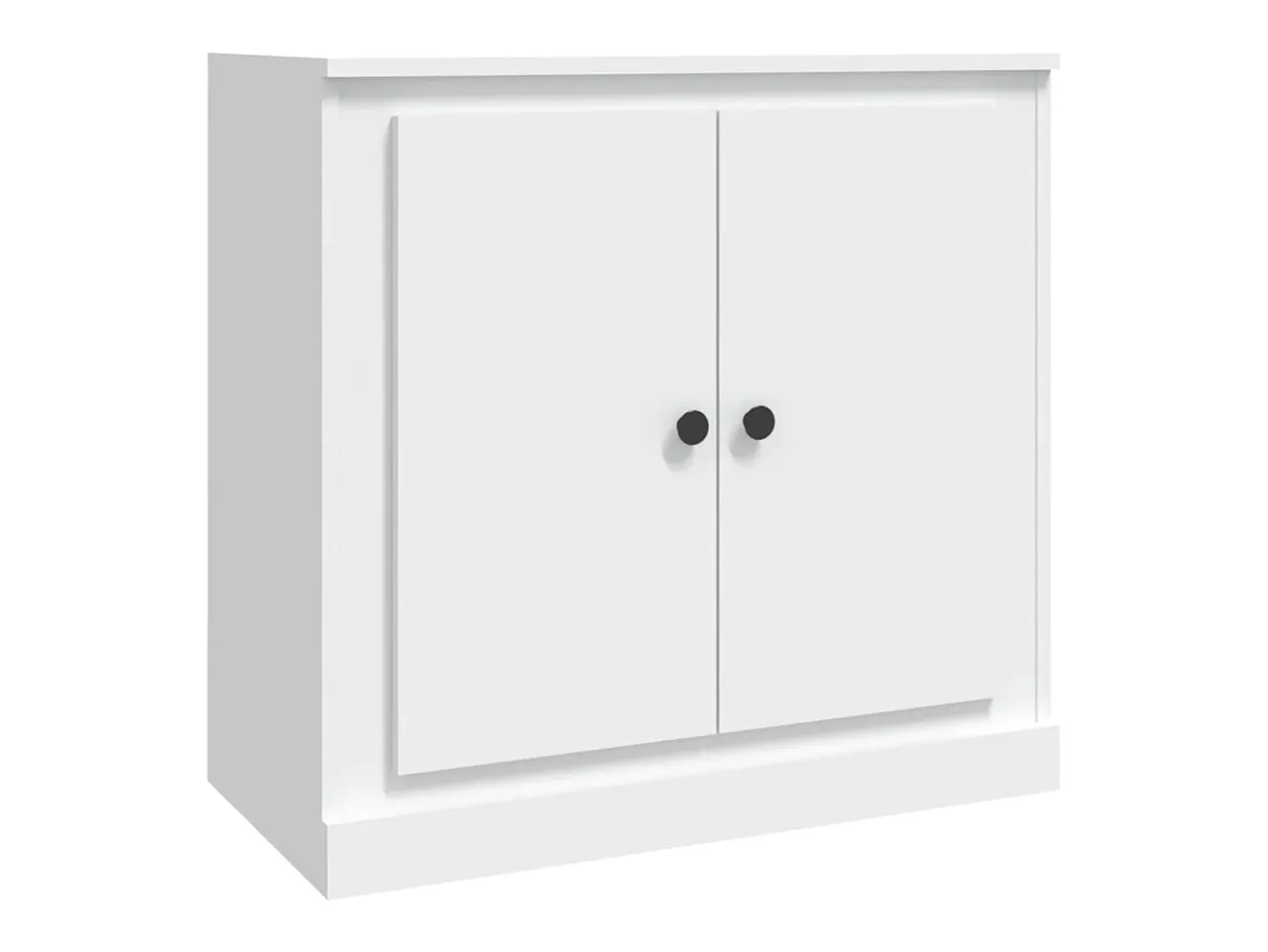 Aparador blanco 70x35,5x67,5 cm madera de ingeniería