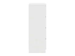 Aparador blanco 37,5x35x99 cm madera contrachapada