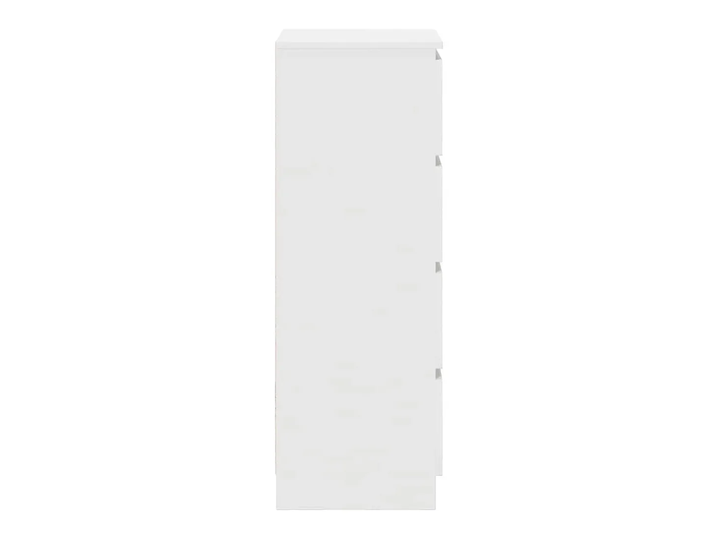 Aparador blanco 37,5x35x99 cm madera contrachapada