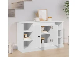 Aparador Blanco 100x35,5x60 cm Madera de Ingeniería