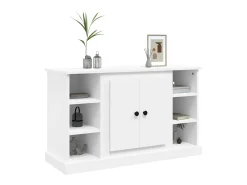 Aparador Blanco 100x35,5x60 cm Madera de Ingeniería