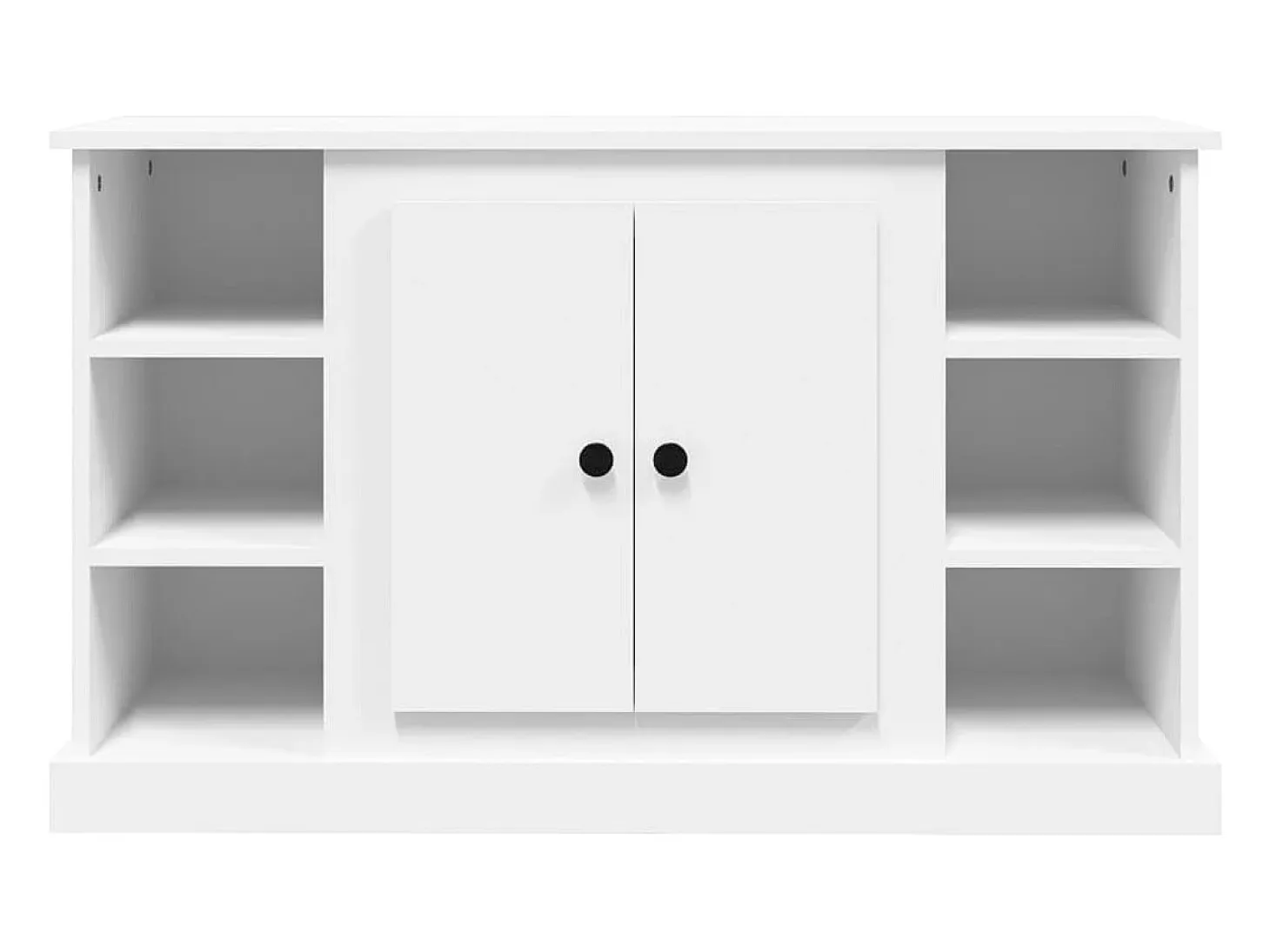 Aparador Blanco 100x35,5x60 cm Madera de Ingeniería