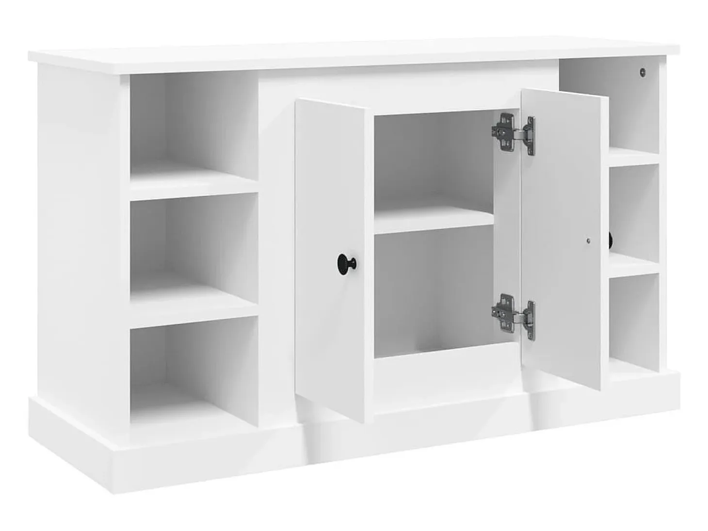 Aparador Blanco 100x35,5x60 cm Madera de Ingeniería