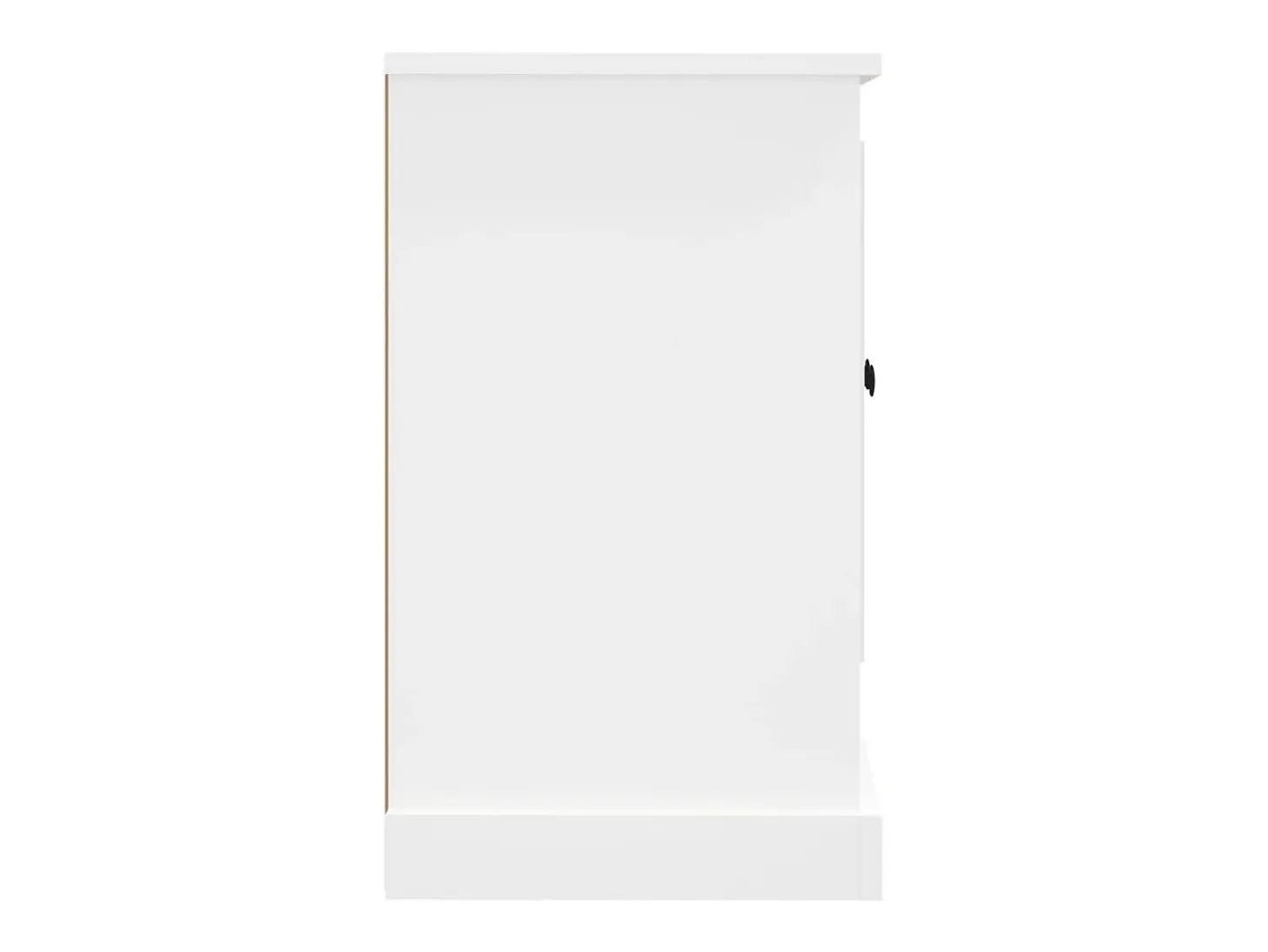 Aparador Blanco 100x35,5x60 cm Madera de Ingeniería