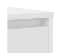 Aparador blanco 85x34x76 cm madera contrachapada