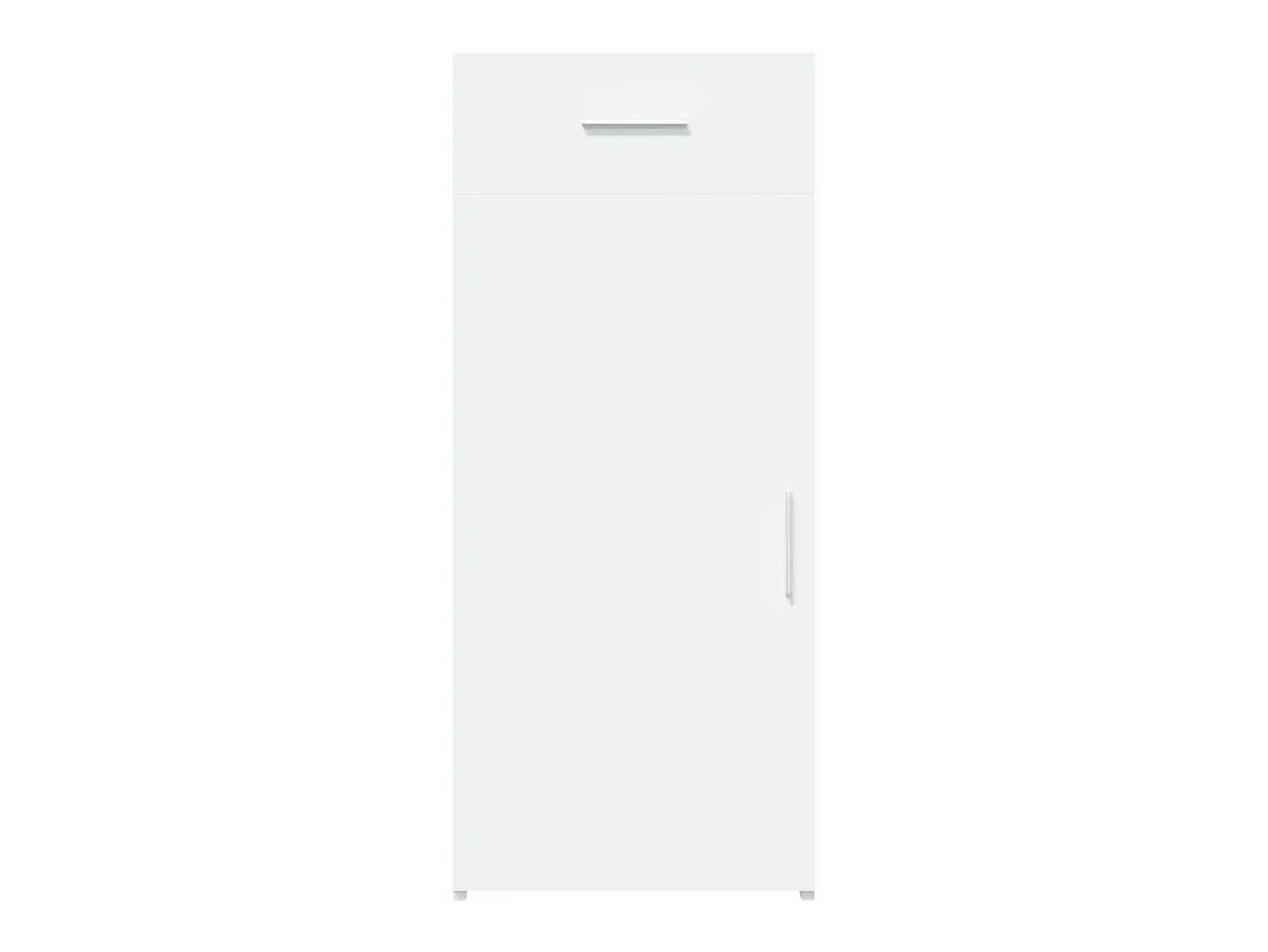 Aparador blanco 40x42,5x93 cm madera contrachapada