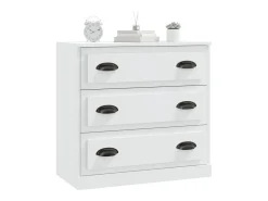 Aparador blanco 70x35,5x67,5 cm madera de ingeniería